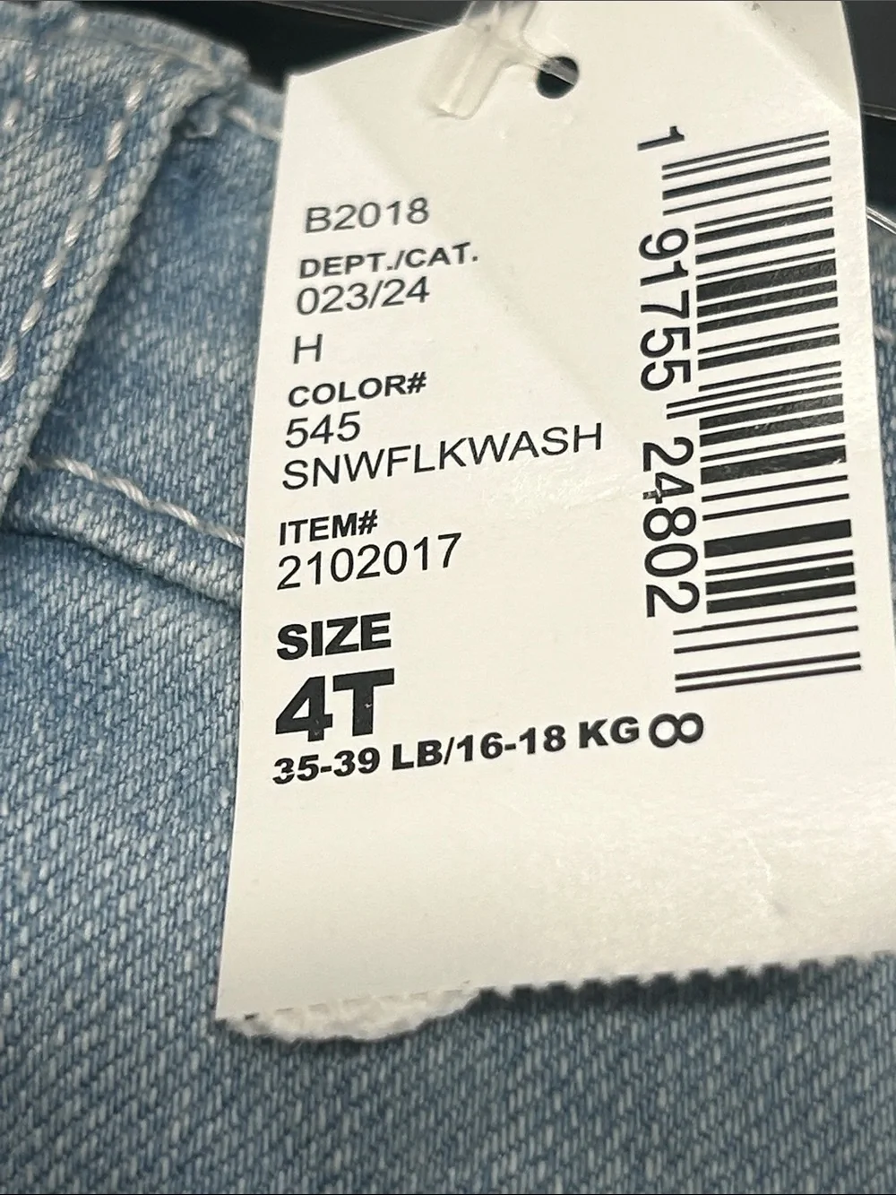 The Children's Place Light Wash Girls' Jeans